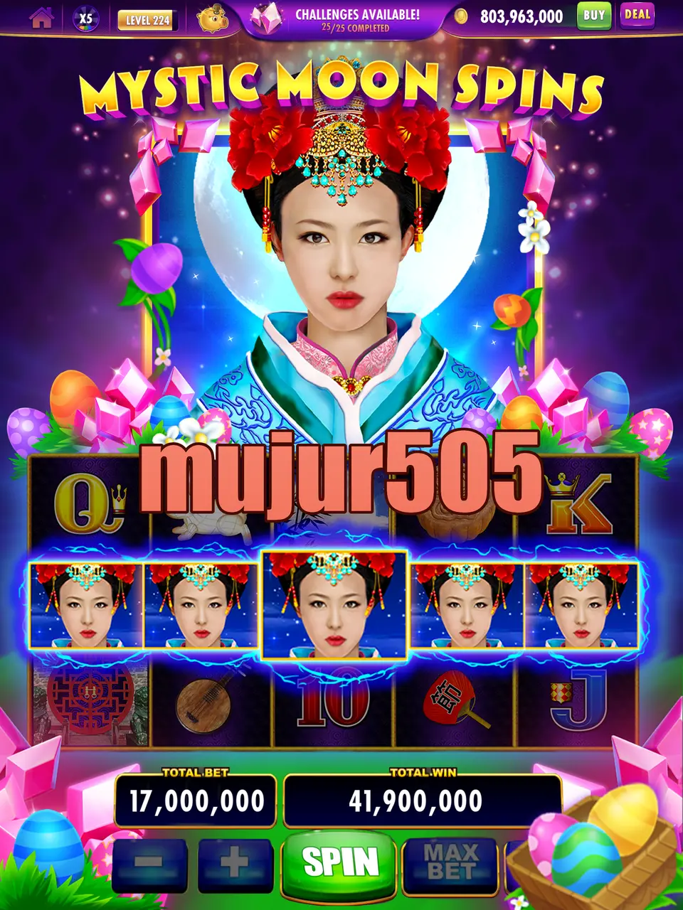 Tangkapan Layar mujur505